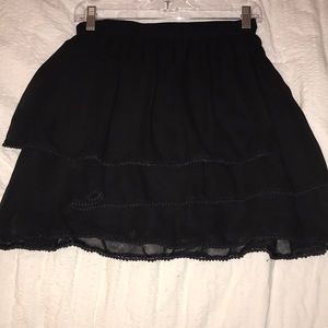 BCBGeneration Skirts - Black chiffon skirt BCBGeneration Skirts - Black chiffon skirt